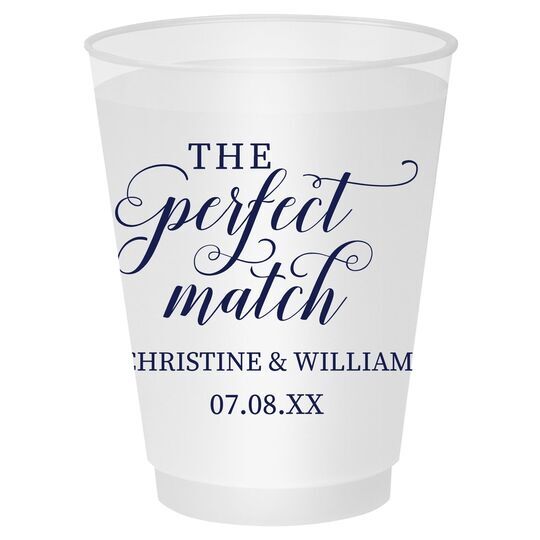 The Perfect Match Shatterproof Cups